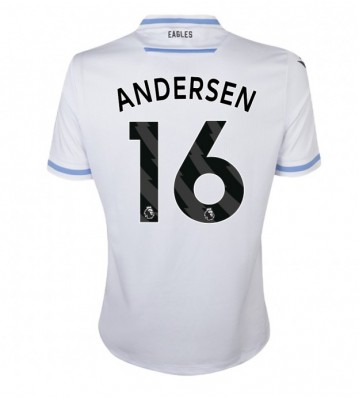 Crystal Palace Joachim Andersen #16 Udebanetrøje 2023-24 Kort ærmer